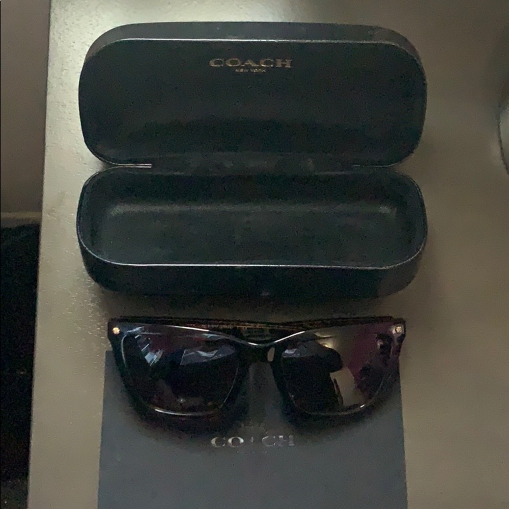 Coach Sunglasses (New) Light usage